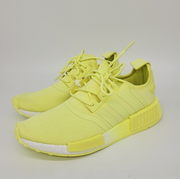 Adidas Originals NMD_R1 Pulse Yellow Running Shoes Women's Size 8 GX8382 - Picture 2 of 9